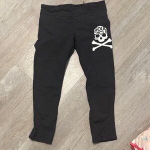 lululemon athletica Black Skull Leggings